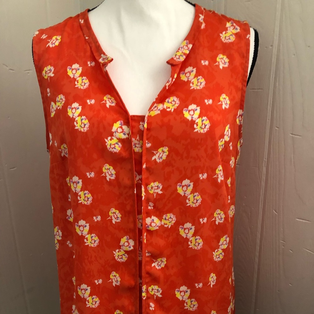 Cabi Wild Flower Vital Blouse, Size M